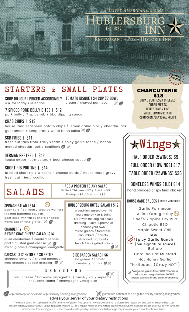 menu winter 2022 2023 front