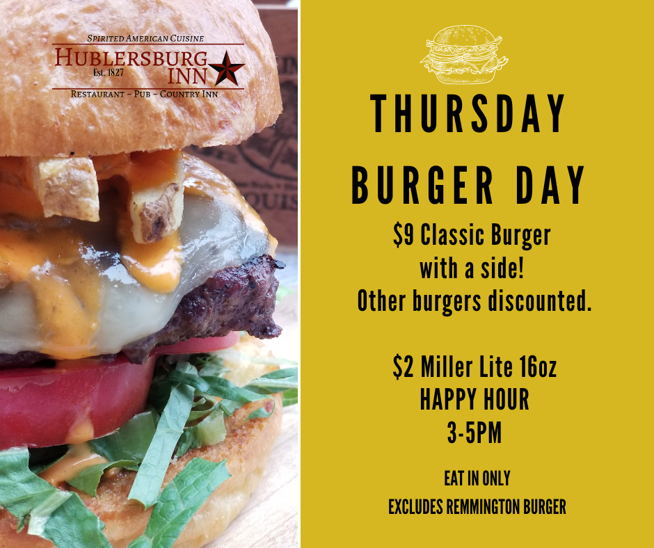 Thursday Burger Day