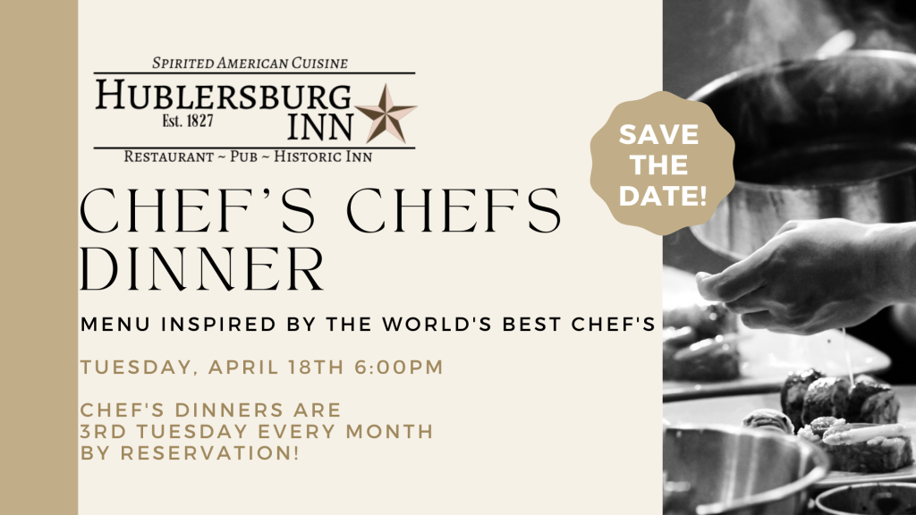 Chef's dinner april fb event cover